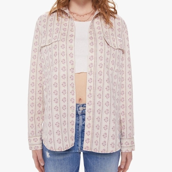 NWT MOTHER THE FRENCHIE FRENCHIE - BLENDING INTO THE BACKGROUND - Picture 2 of 11